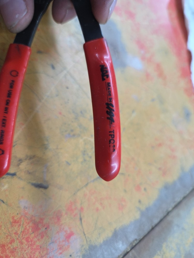 MAC TOOLS ADJUSTABLE SNAP RING PLIERS INTERNAL & EXTERNAL RETAINING TPQ32 USA