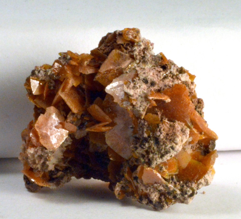 #10,443 Wulfenite - Mibladen, Morocco