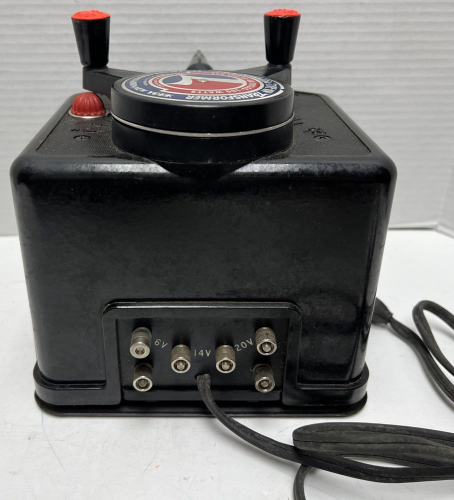 LIONEL TRAINMASTER TYPE KW TRANSFORMER 190 WATTS MODEL VG CONDITION, TESTED!