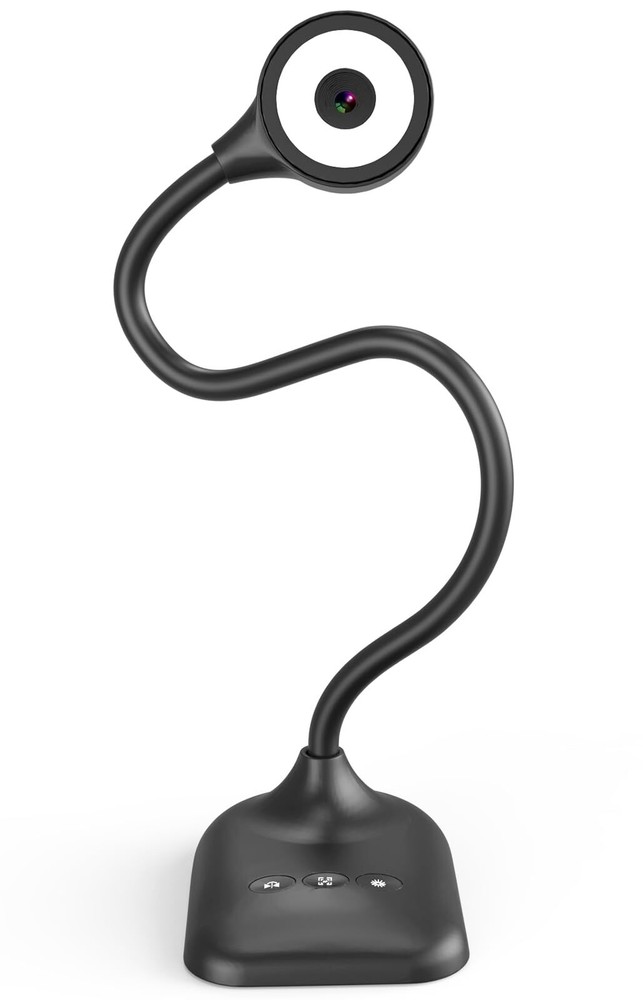 Document Camera for Teachers Webcam and Overhead Camera for Classroom with Mi...