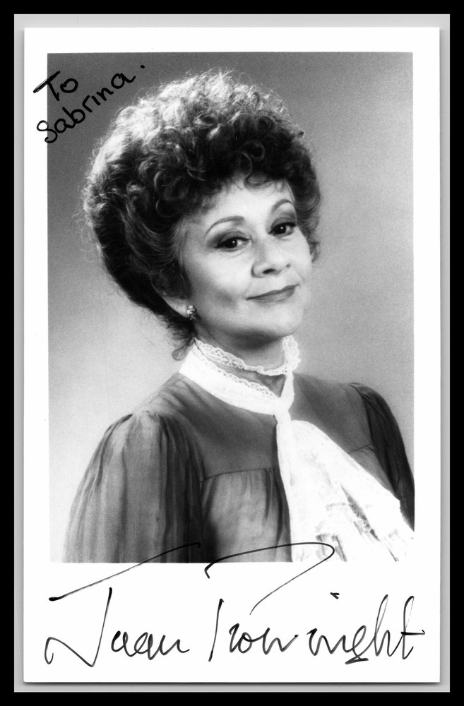 Joan Plowwright - Actress - 4x6 Photo - Signed / Autograph