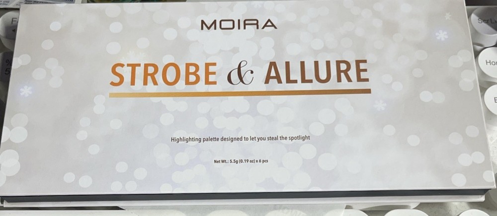 MOIRA Strobe & Allure Highlighting Designed  Palette