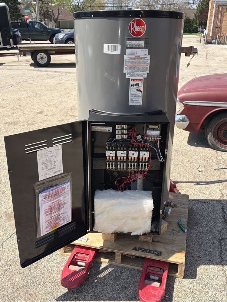 Rheem Es85-36-G 85 Gal Commercial Electric Water Heater, Single, Three Phase