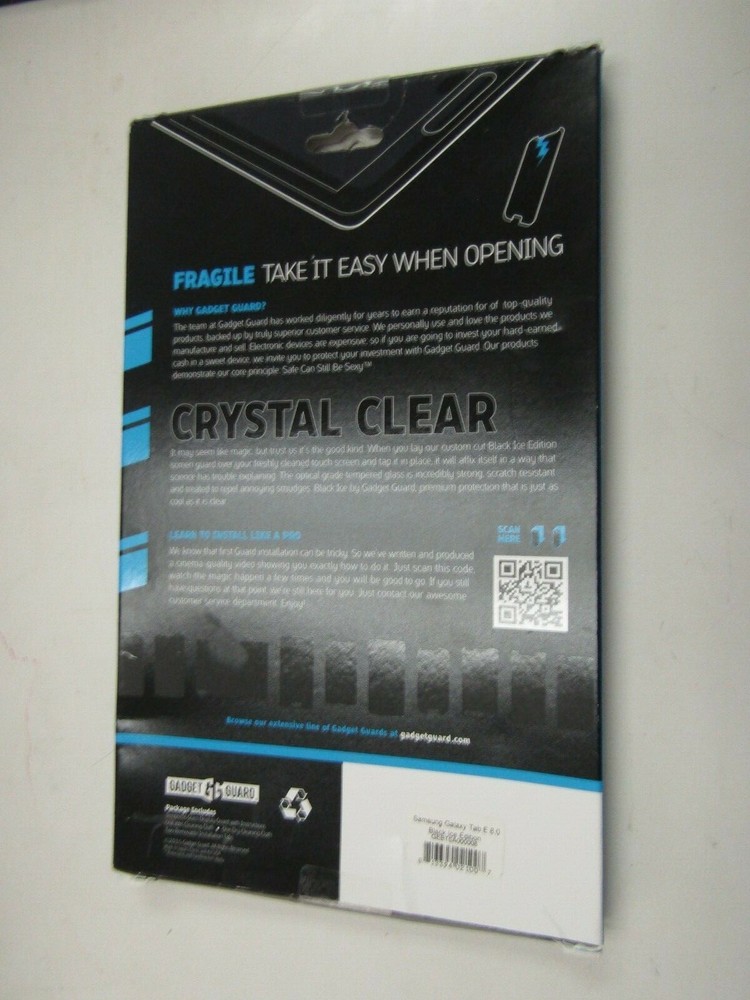 GADGET GUARD GLASS SCREEN PROTECTOR, SAMSUNG GALAXY TAB E 9504