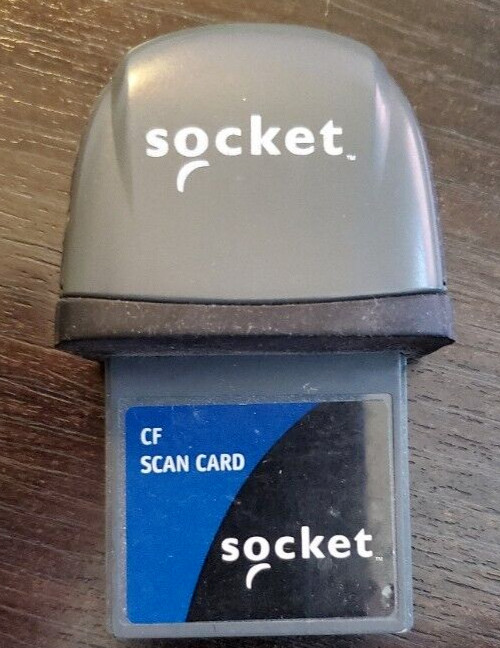 Socket Mobile CF Scan Card Laser Barcode Scanner- Model CFSC-5M- Works Fine