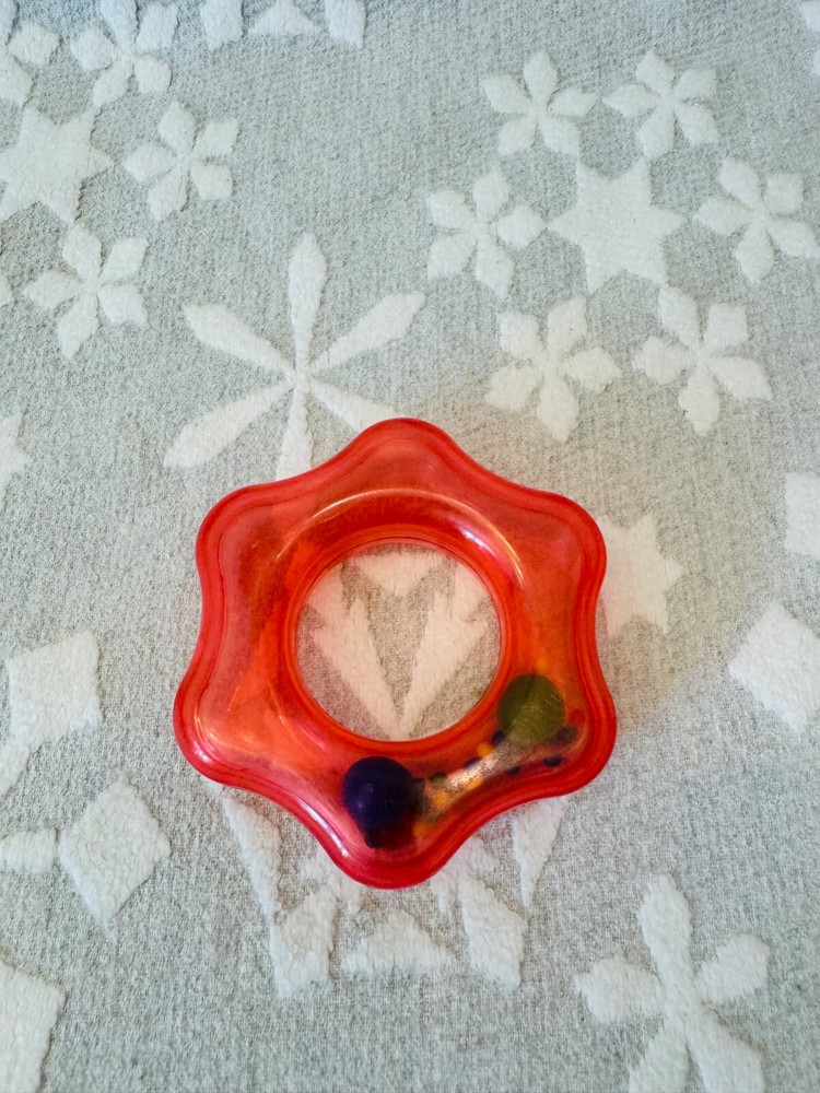Replacement Red Battat Colorful Rings with Post Stacking Rings