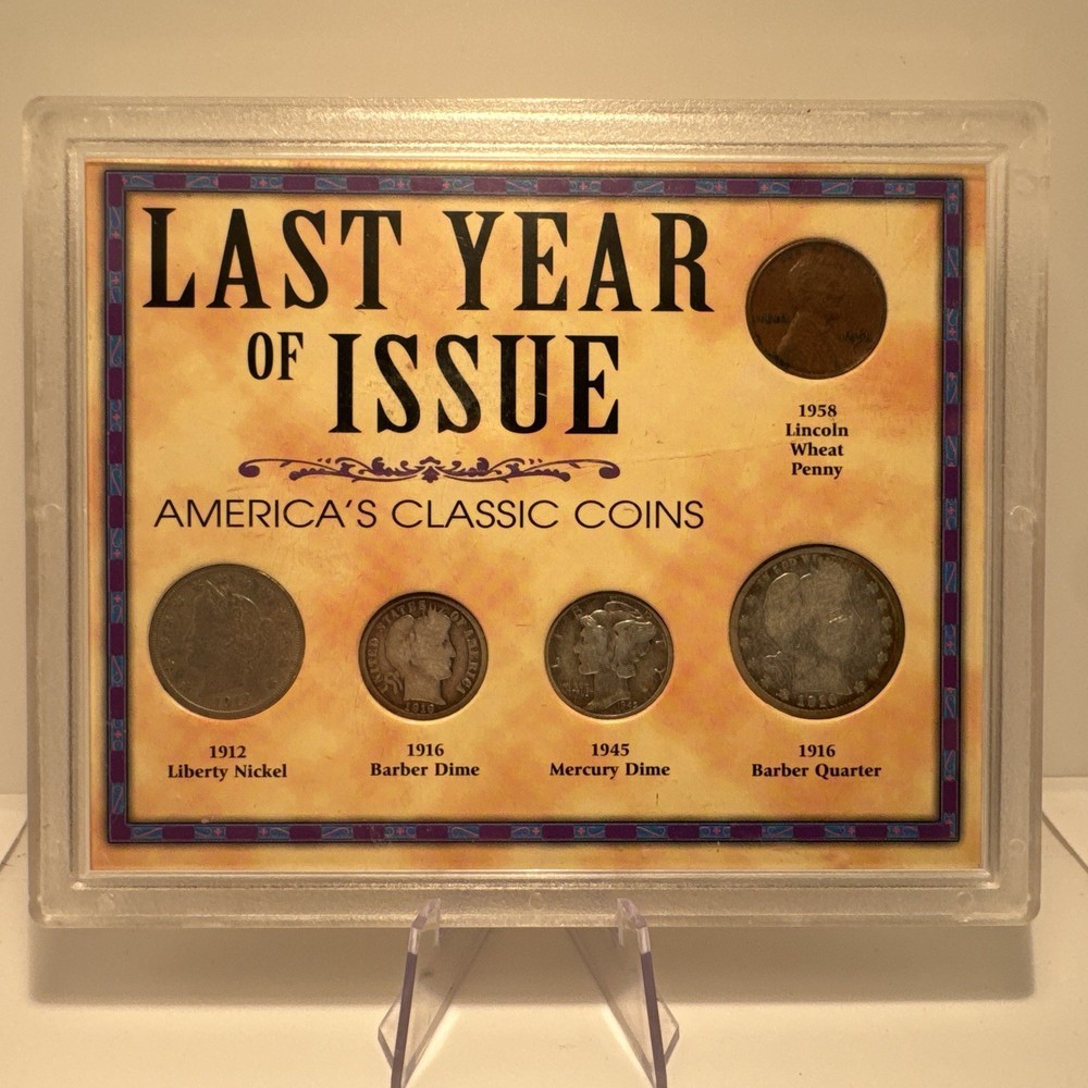 Last Year Of Issue, Americans Classic Coins