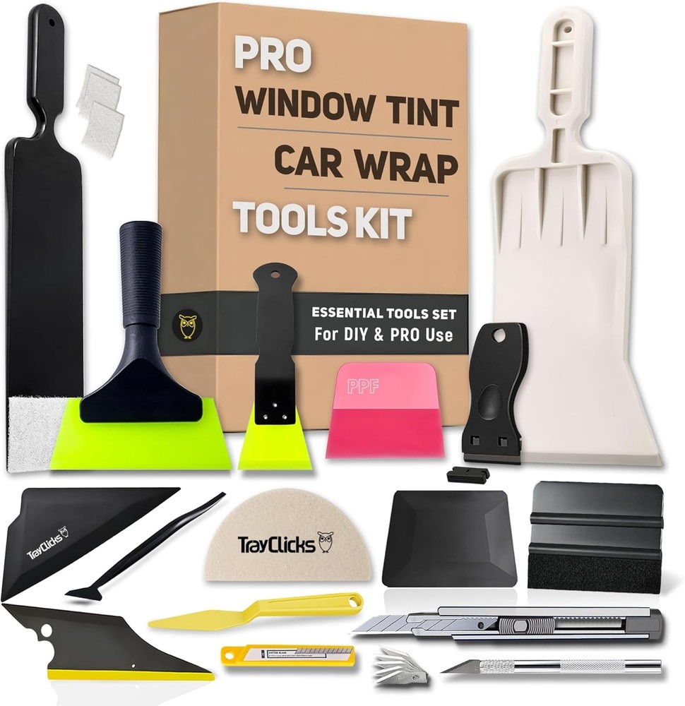 Auto Tint Kit Professional Window Tint Tools Bulldozer Squeegee