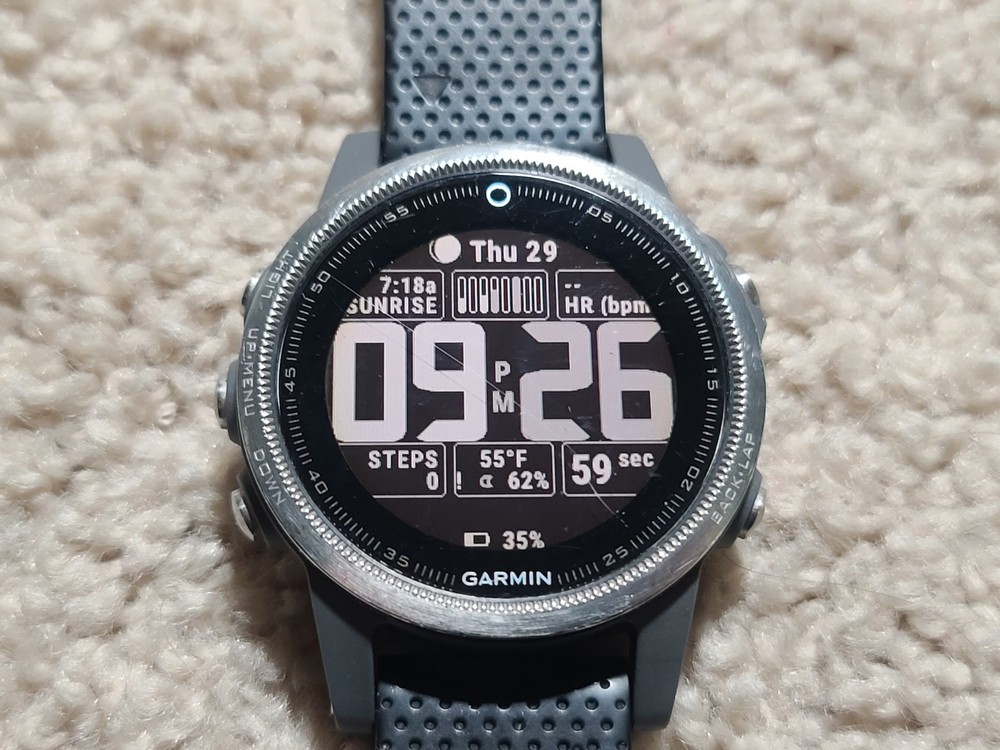 Garmin Fenix 5S Silver - USED - READ DESCRIPTION!