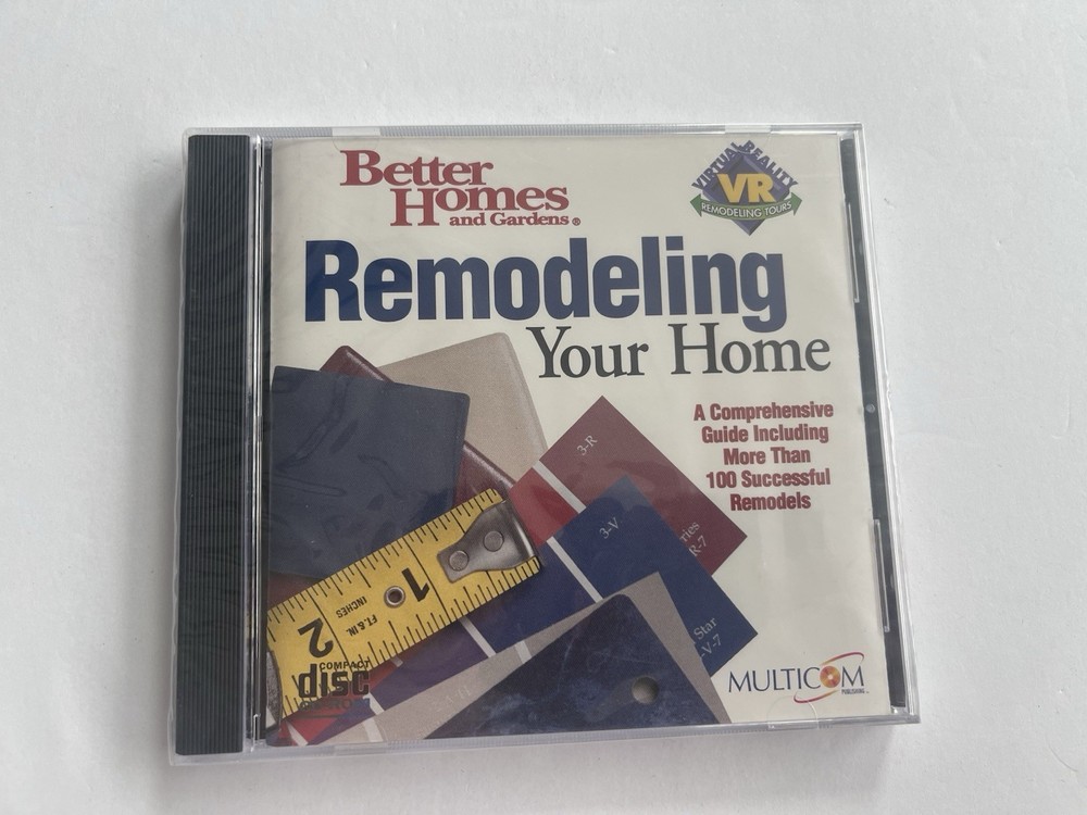 Better Homes Remodeling Your Home PC CD ROM  Software Brand New