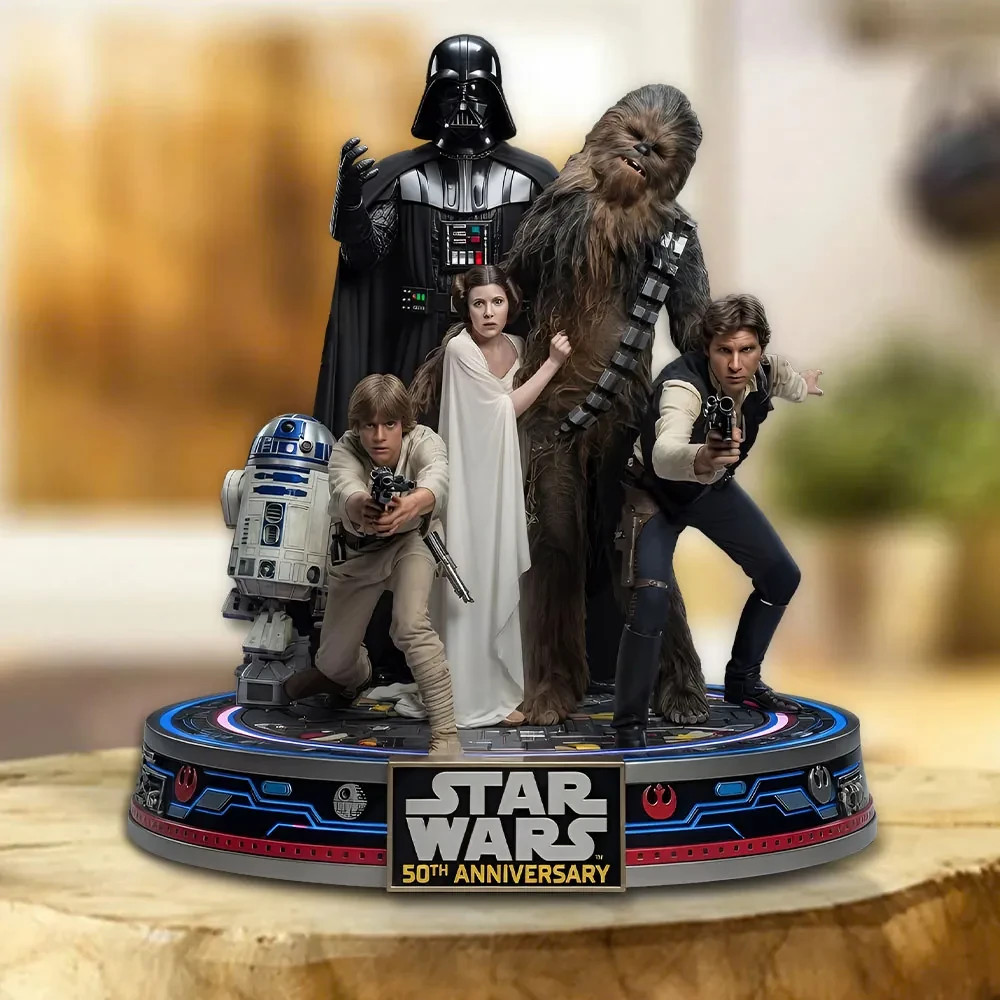 Star Wars 50th Anniversary 2027 Custom Shape Acrylic Plaque – 5325