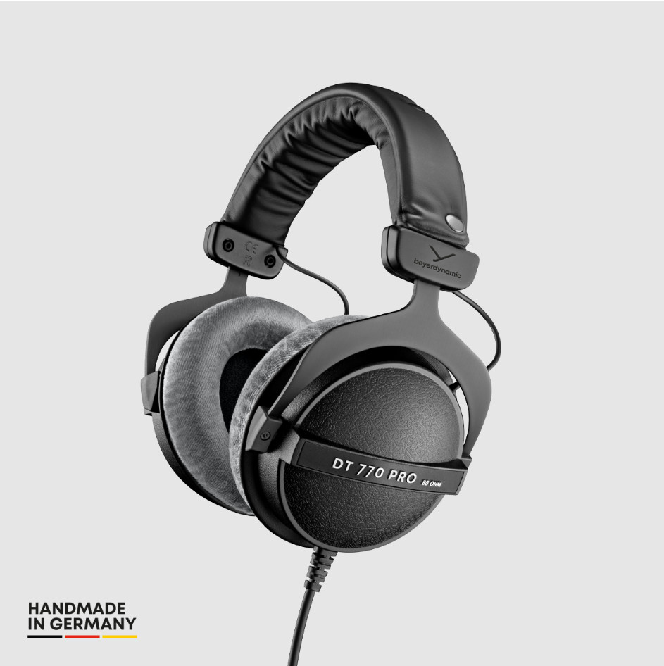 🔥Beyerdynamic DT 770 PRO 80 Ohm Studio Headphones Closed Back Over Ear