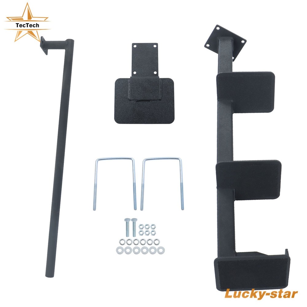 Boat Step Deep ''V'' Boat Trailer Steps with Handle Heavy Duty Universal