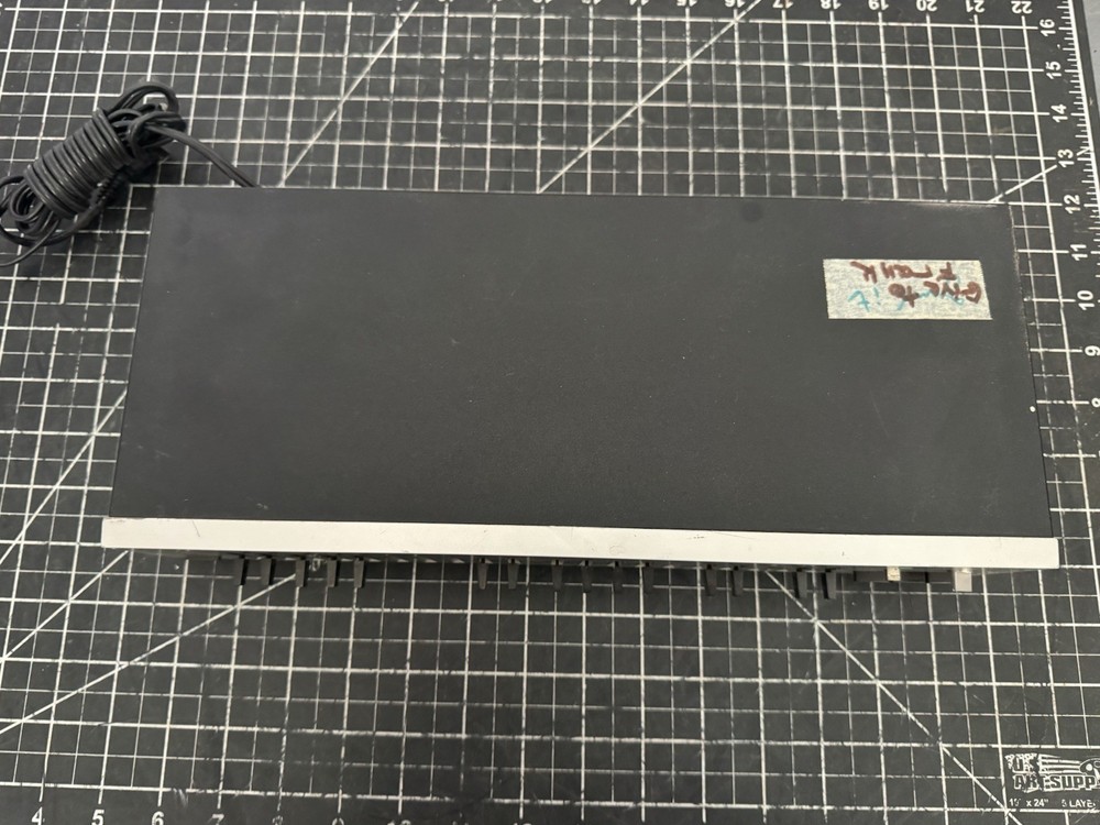 Vintage Realistic Model 31-2018 Ten Band Stereo Frequency Equalizer - Untested