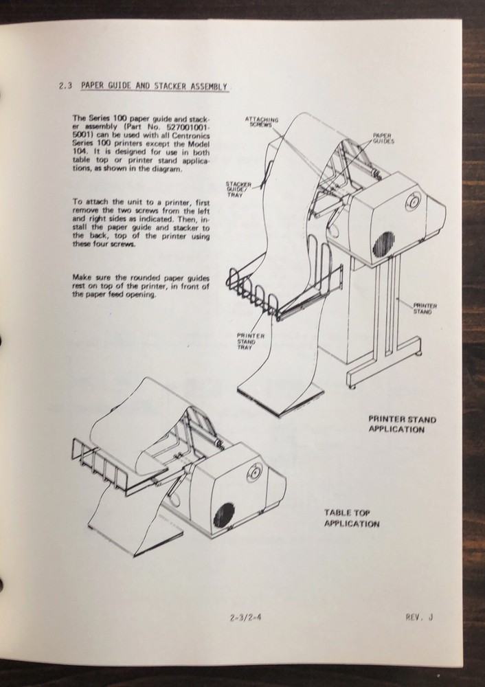 Centronics Model 101A Printer Technical Manual (1978)