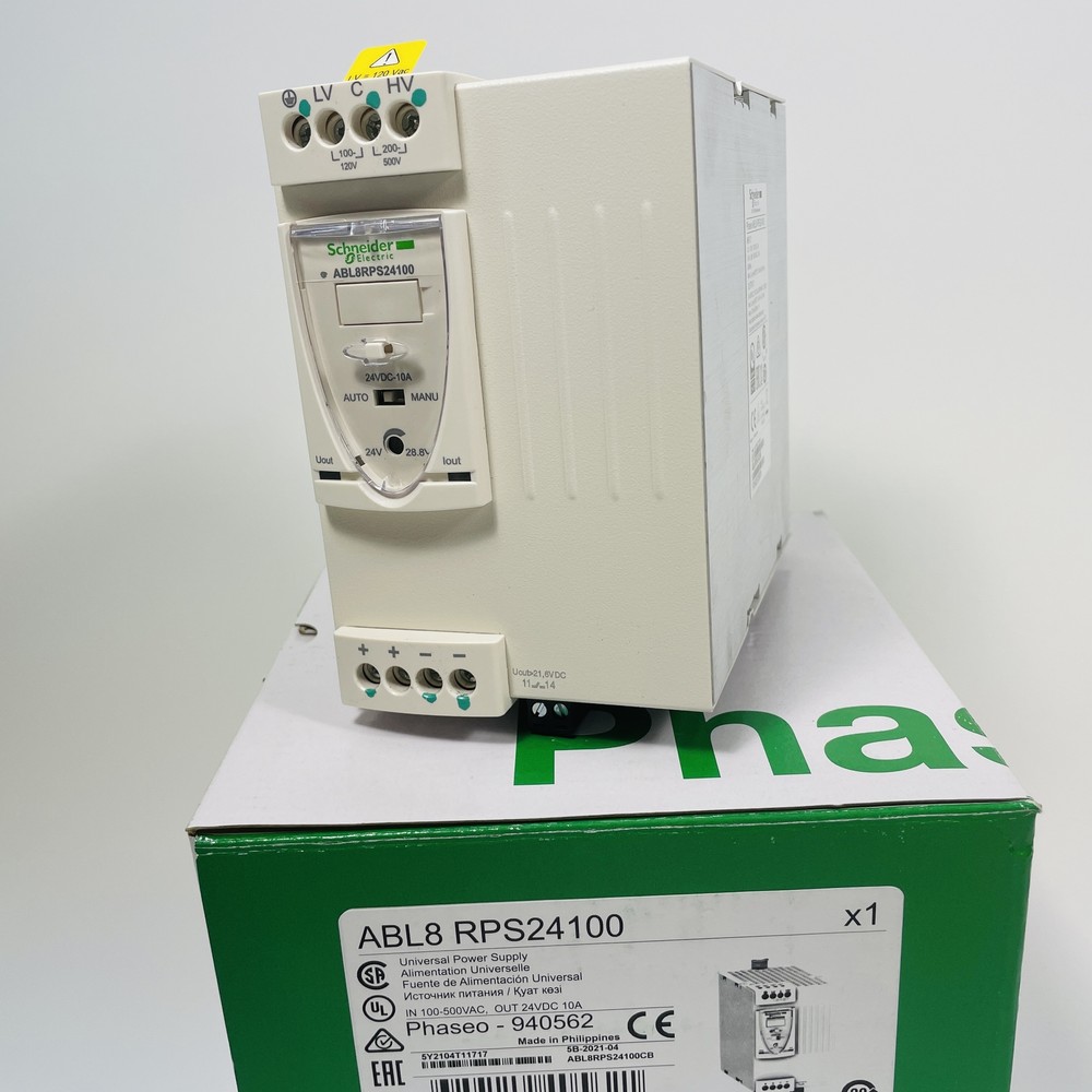 SCHNEIDER ABL8RPS24100 DIN RAIL POWER SUPPLY