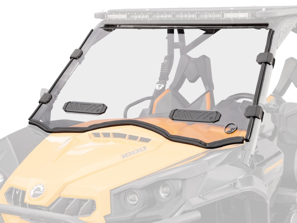 SuperATV Can-Am Commander Full Vented Windshield (See Fitment)