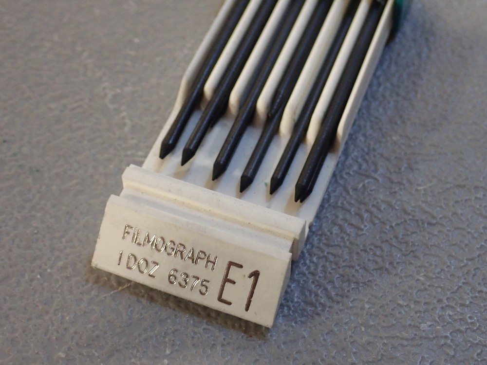 42x Eagle Turquoise Drawing Leads, E0 E1 F H, Mars Erasers
