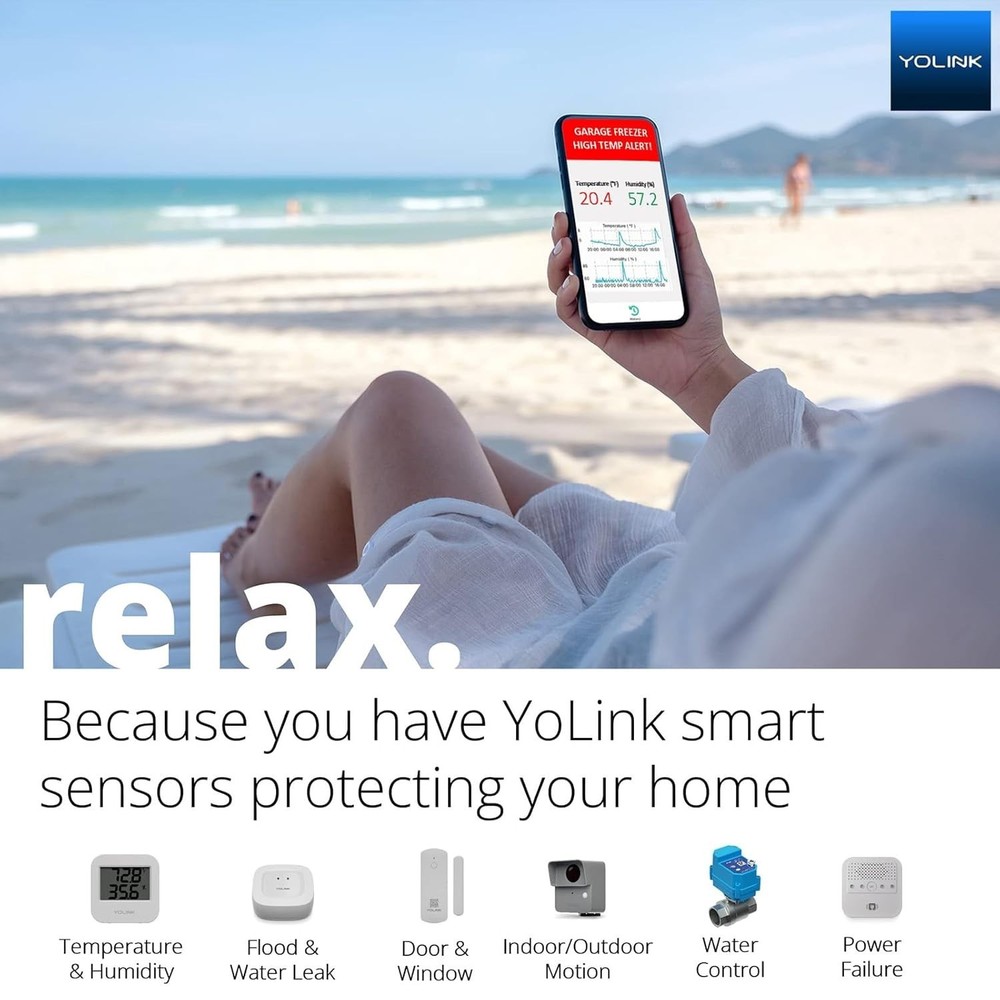 Digital Smart Temperature & Humidity Sensor - Alerts for Optimal Climate Control