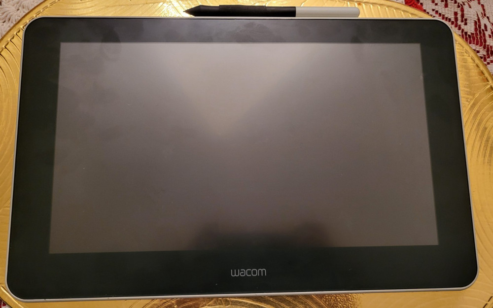 Wacom One 13.3" Digital Drawing Tableot – LCD& PEN – Powers On – UNTESTED – Read