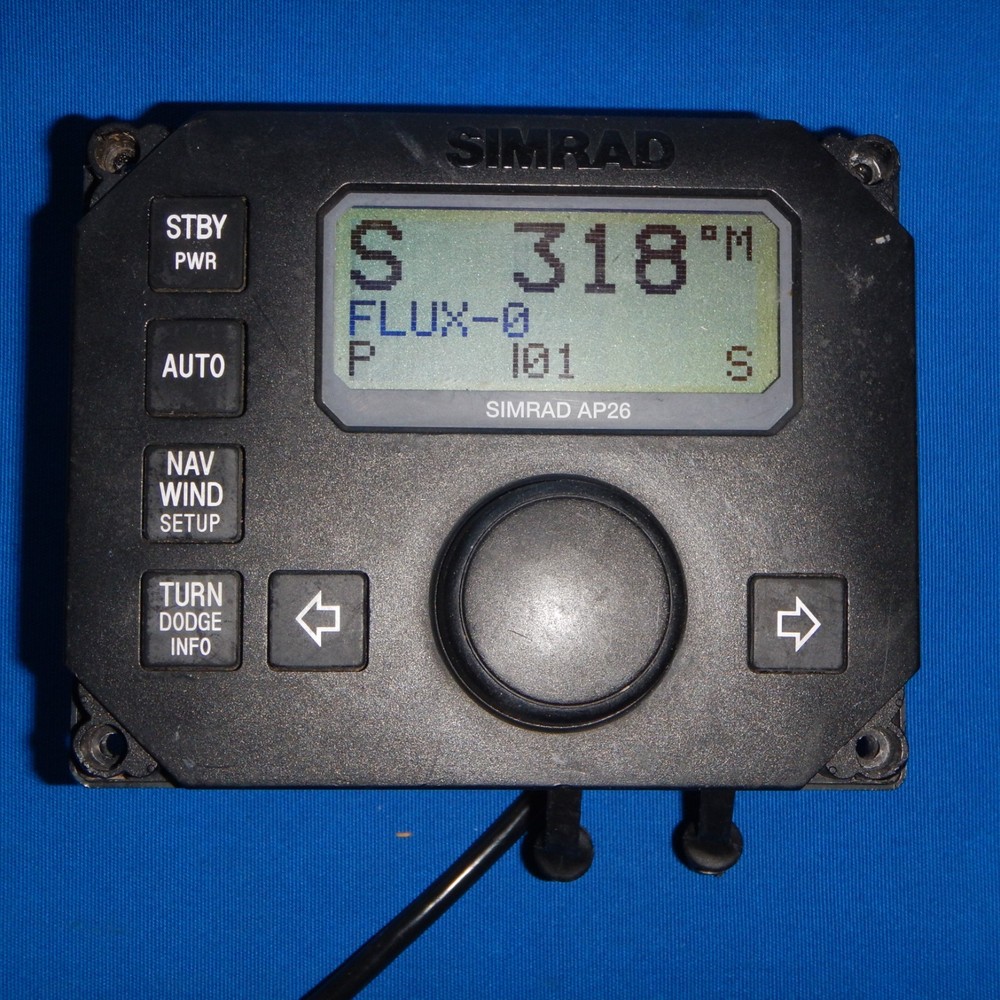 Simrad AP26 Autopilot Control Head LCD Fully G2U DAMAGED NOT WORKING