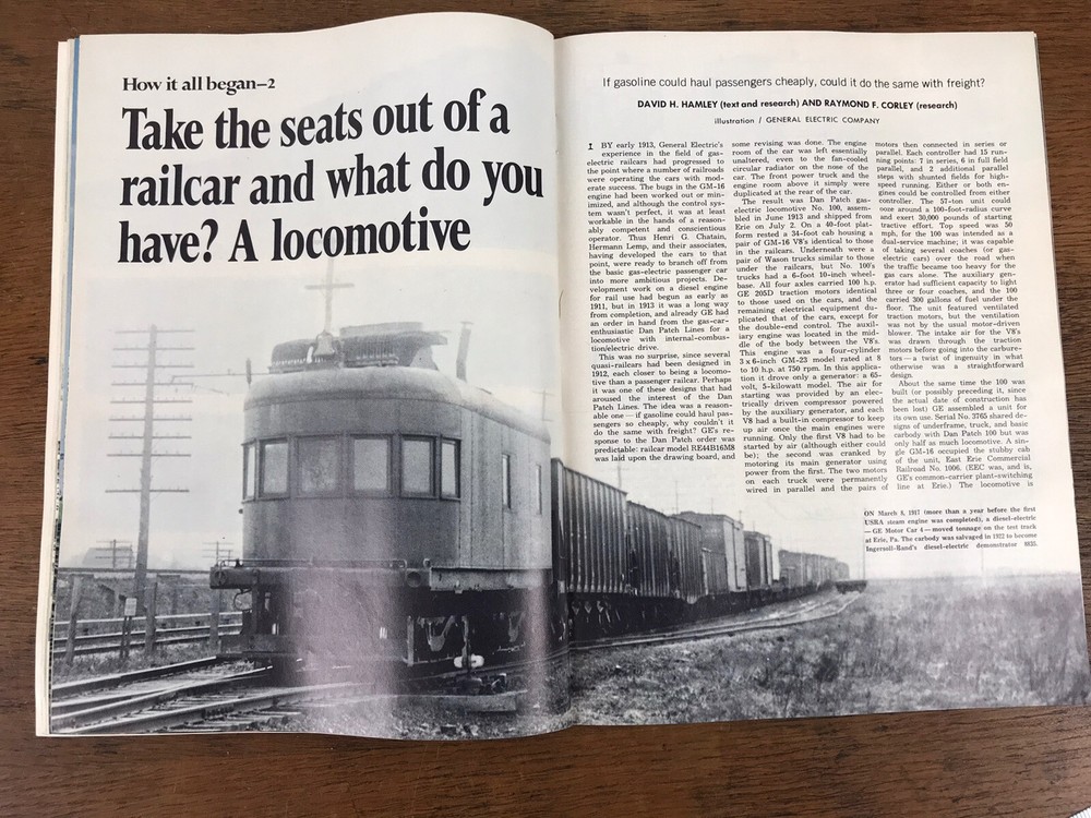Vintage Trains Magazine December 1973 Issue