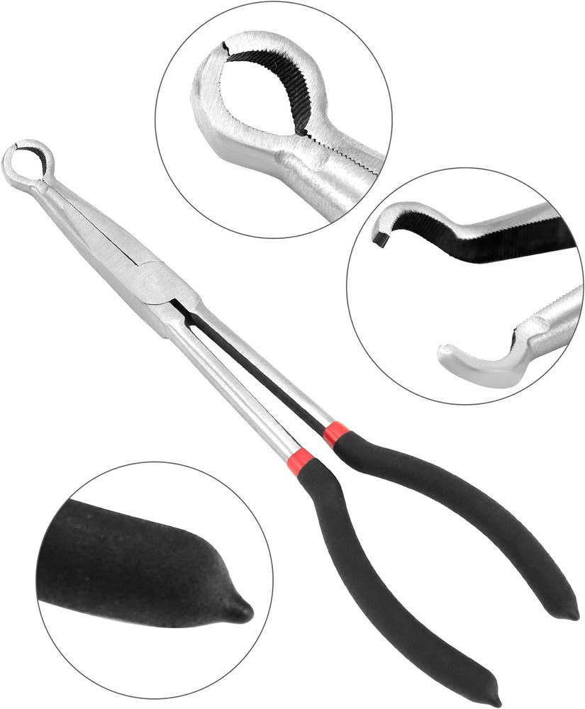 Car Spark Plug Wire Removal Pliers Tool, Sleeve Type Spark Plug Puller + round S
