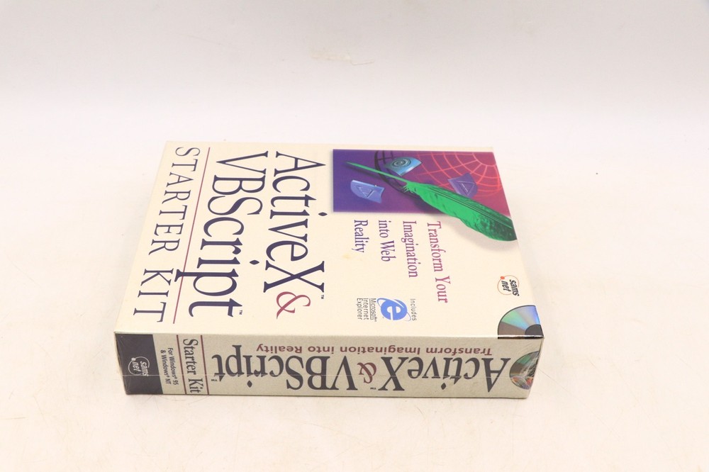 Sams.net ActiveX & VBScript Starter Kit RARE New Sealed Visual BASIC