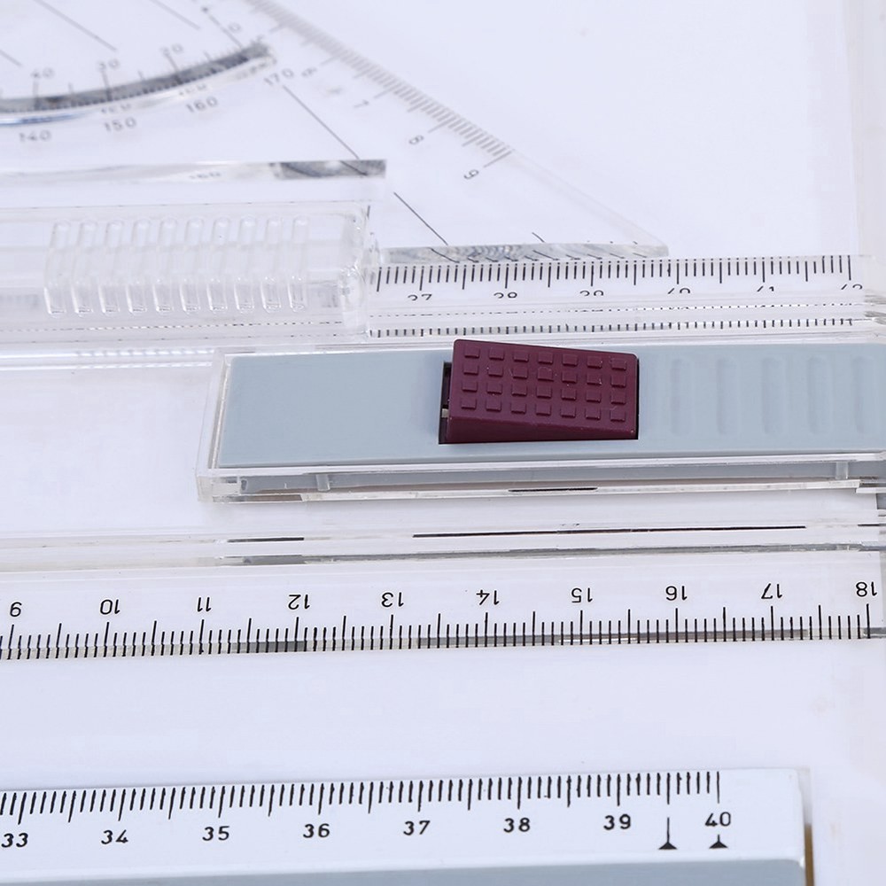 Multifunctional A3 Drawing Board Table With Adjustable Angle Rulers