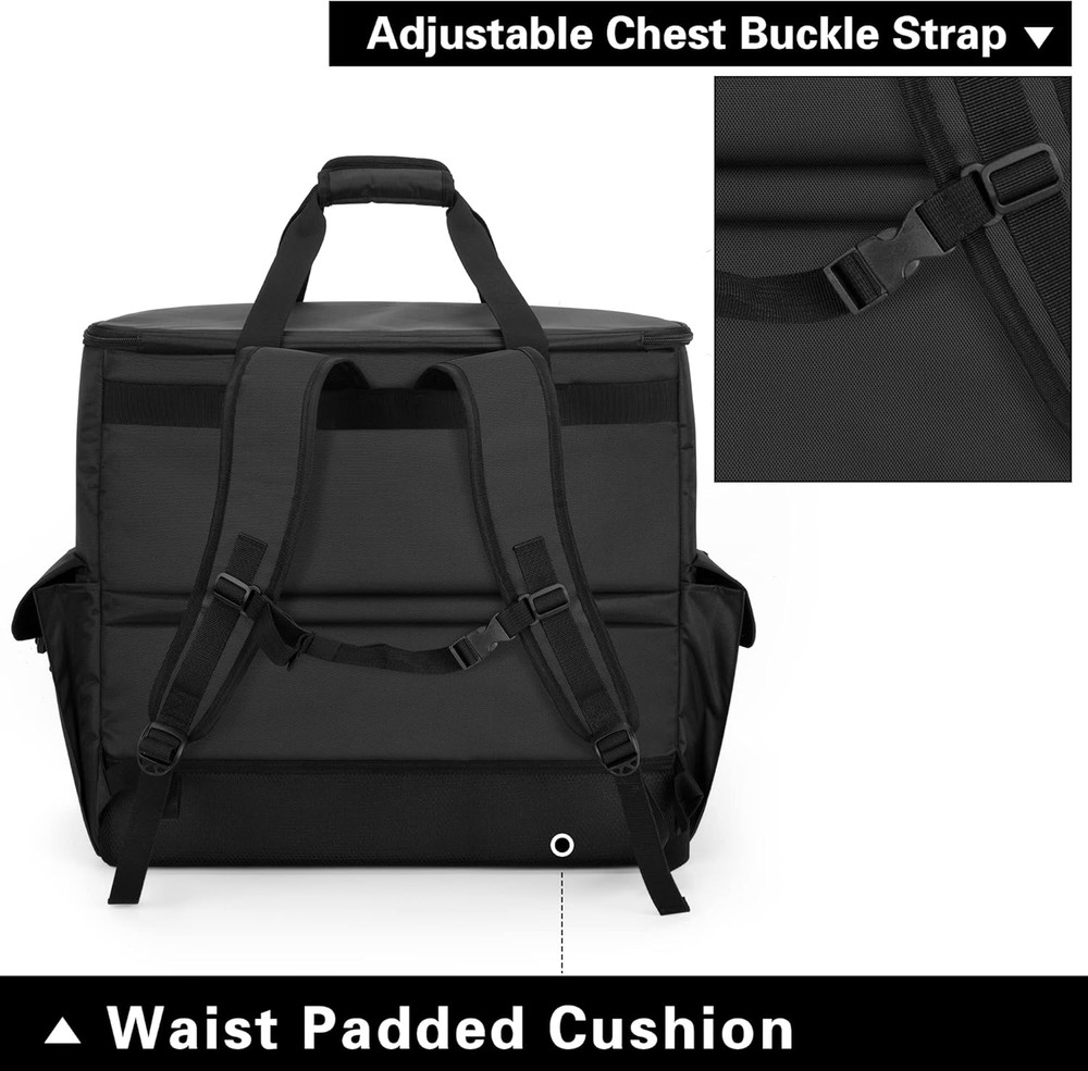 Computer Desktop Tower Carrying Case, PC Backpack for Computer Main Processor Ca
