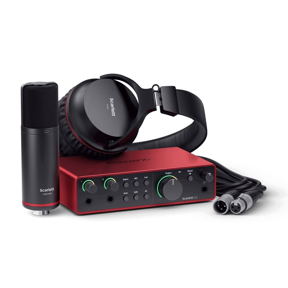 Focusrite Scarlett 2i2 Studio (4th Gen) - Refurbished