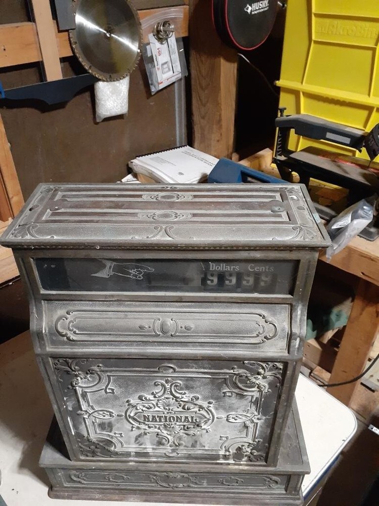 National Brass Cash Register Model 1064-G-E Adding Mercantile