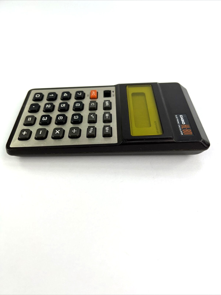 Casio HL-801 Electronic Calculator TESTED