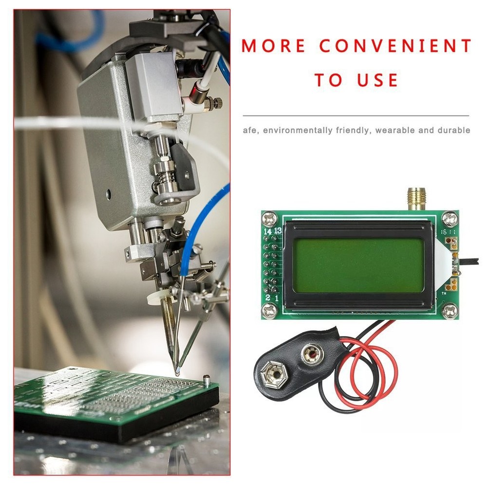 High Accuracy Frequency Counter 0802 LCD Display Tester Module For Ham Radio C