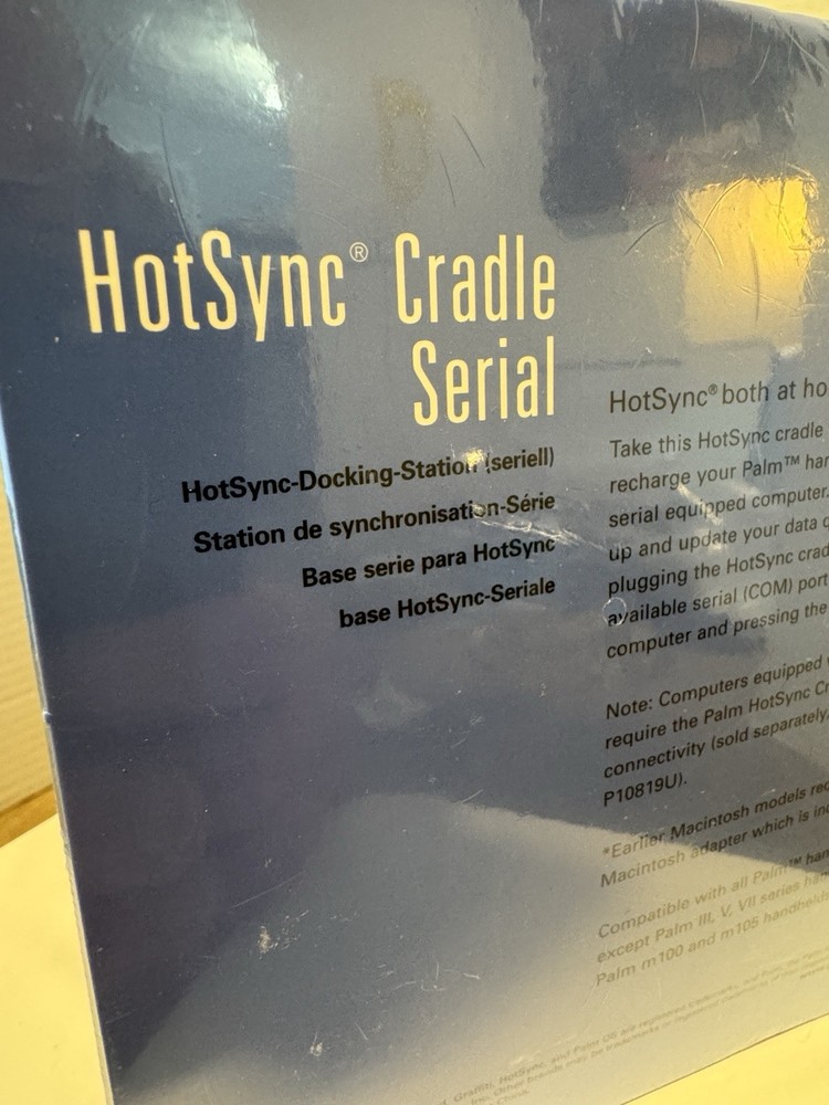 Palm Hotsync Cradle Serial Includes Mac Adapter For Palm Handhelds