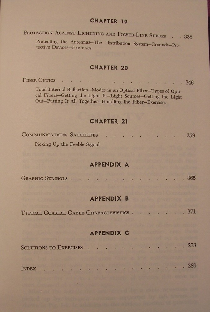 Cable Television, Second Edition, by John E. Cunningham, Vintage Technology