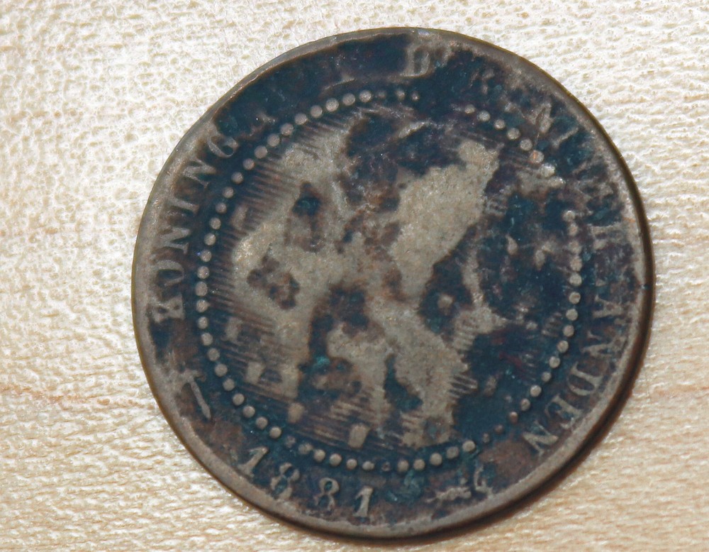 1881 Netherlands 1 Cent