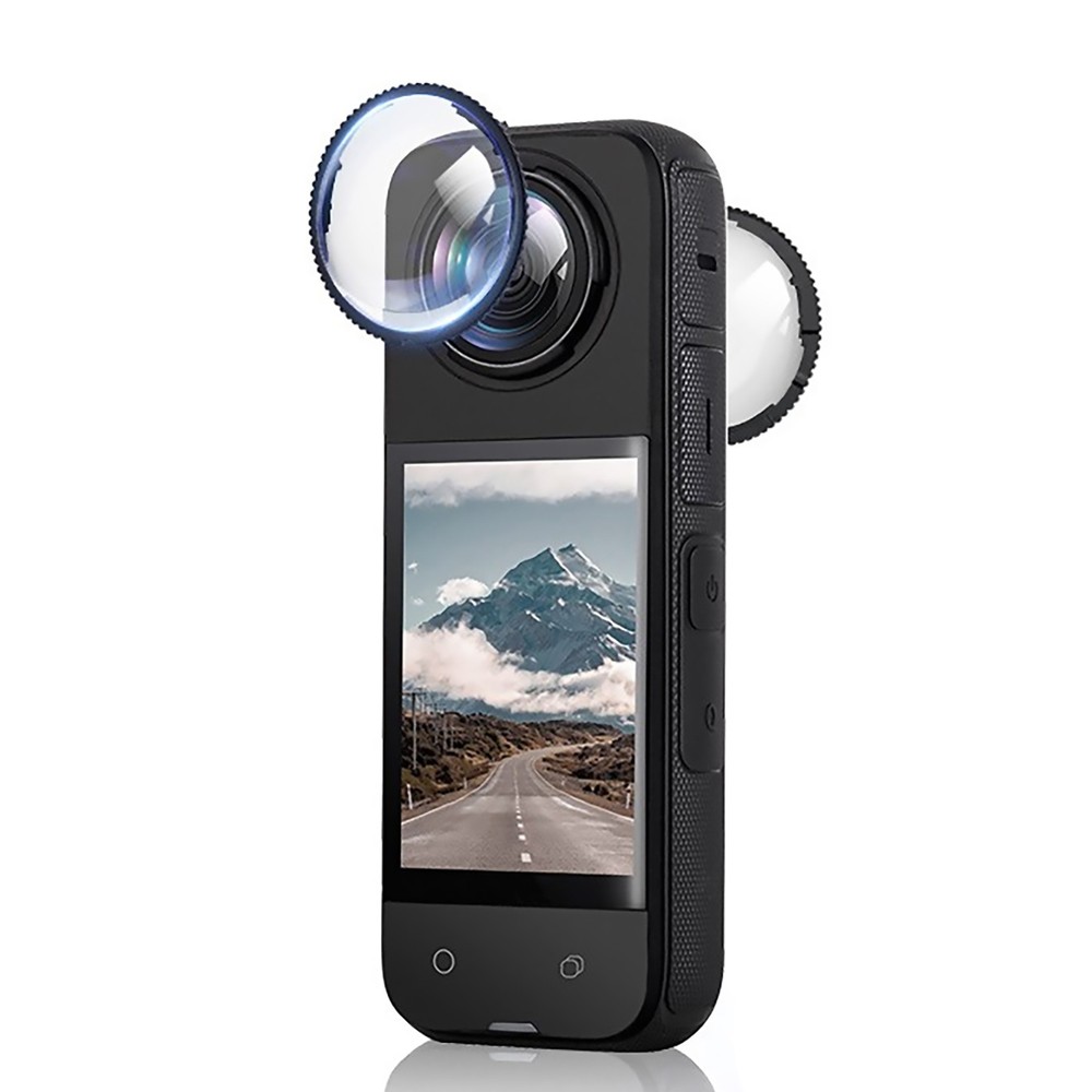 For insta360 X4 Optical Plastic Anti Scratch Panoramic Protective Lens Protector