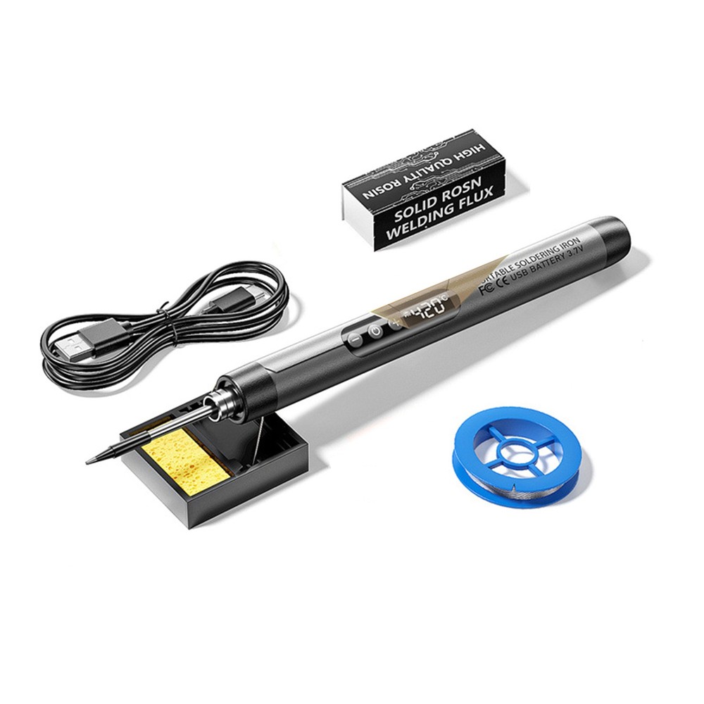 USB Digital Display Charging Soldering Iron Three-gear Temperature Adjustment