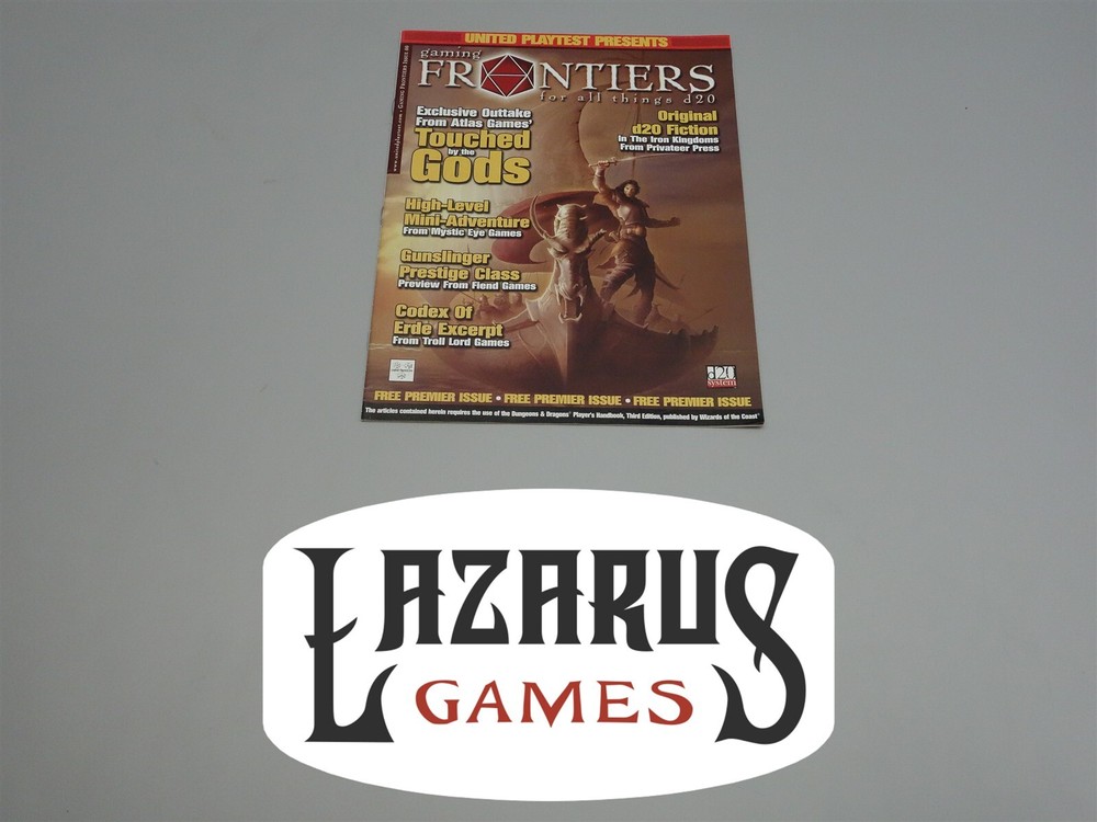 Gaming Frontiers (United Playtest): Issue # 0