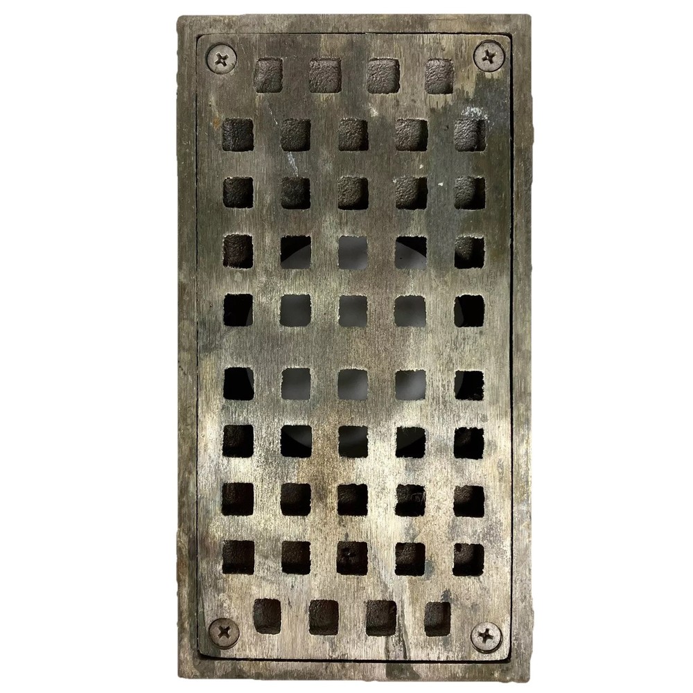 New JAY R. SMITH MFG. CO Rectangular Floor Drain Strainer 4-1/4X8-1/8”