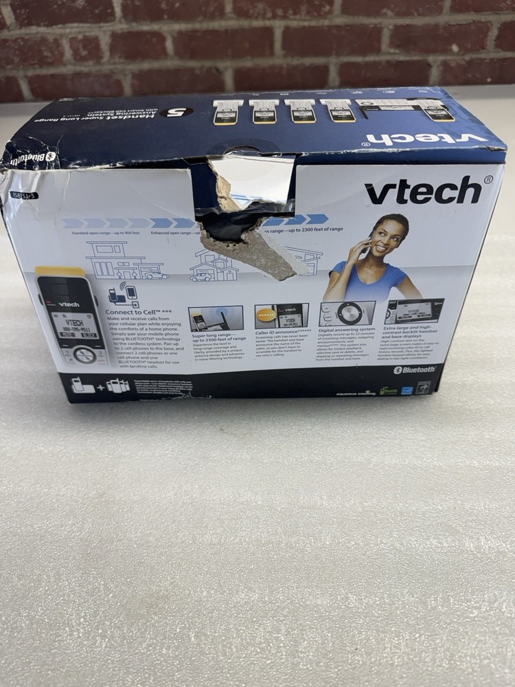 VTech IS8151-5 Handset - Black/Silver