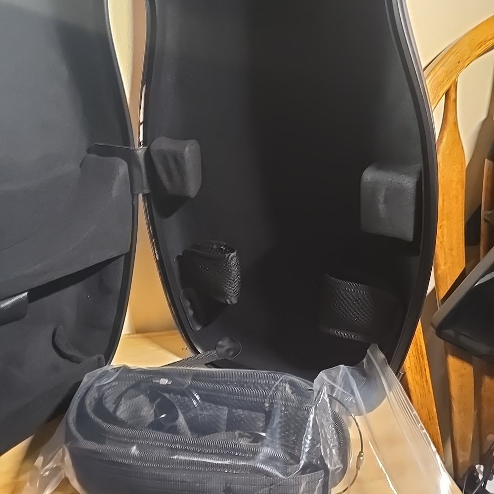 VIOLIN CASE-Cello Shaped Full Size Durable Super Light