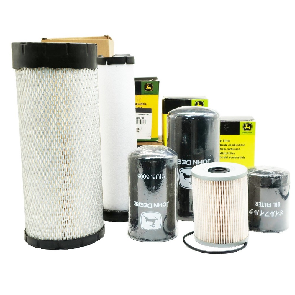 New Complete Filter Service Kit for John Deere 317G Skid Steer Loader