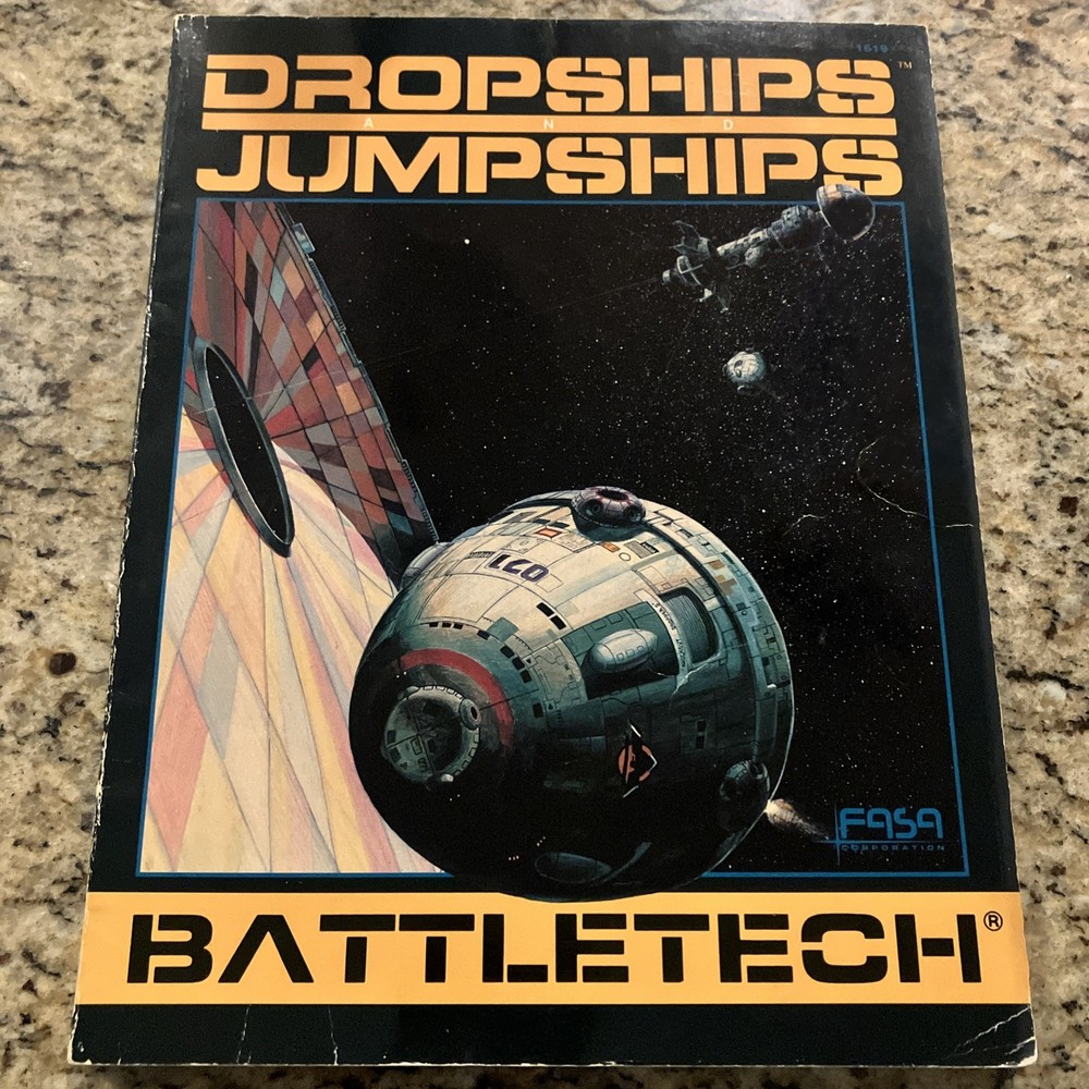 Dropships & Jumpships - FASA #1619 - 1988 BattleTech Sourcebook