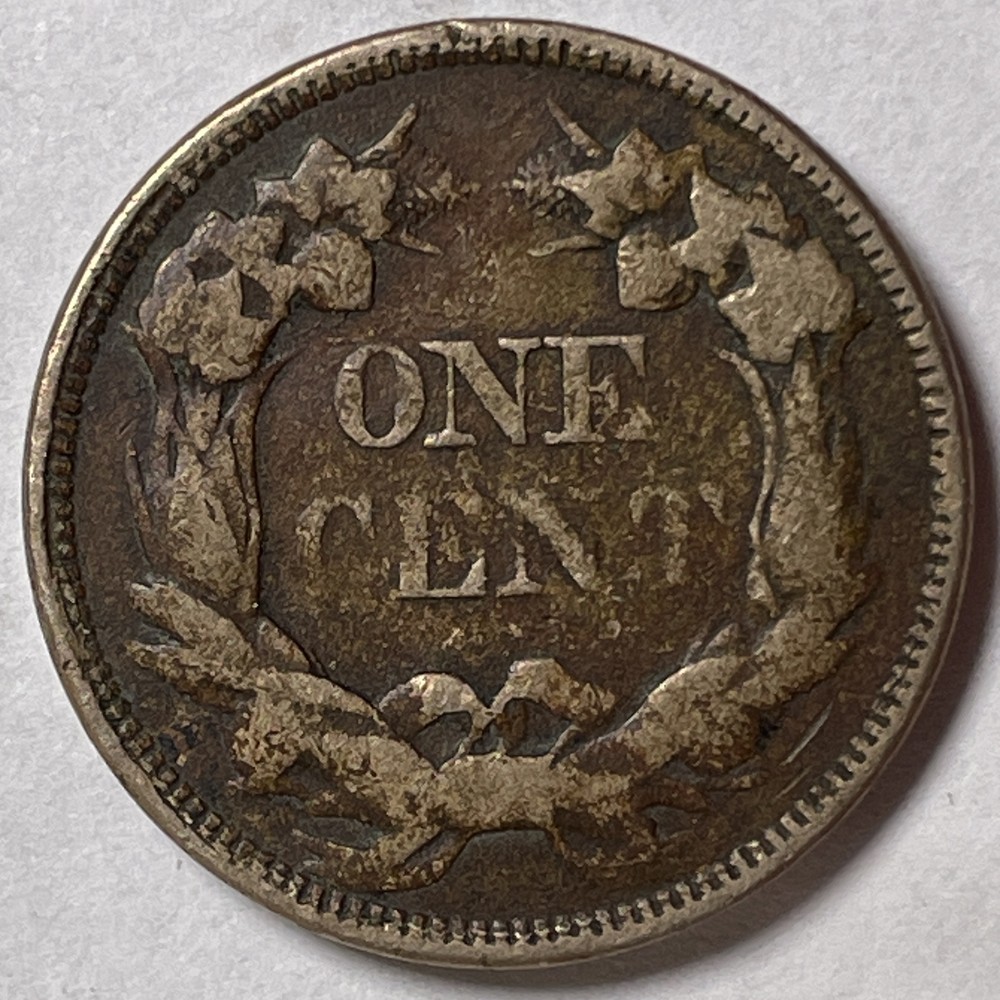 1857 Flying Eagle Cent Extremely Fine XF Coin #9989