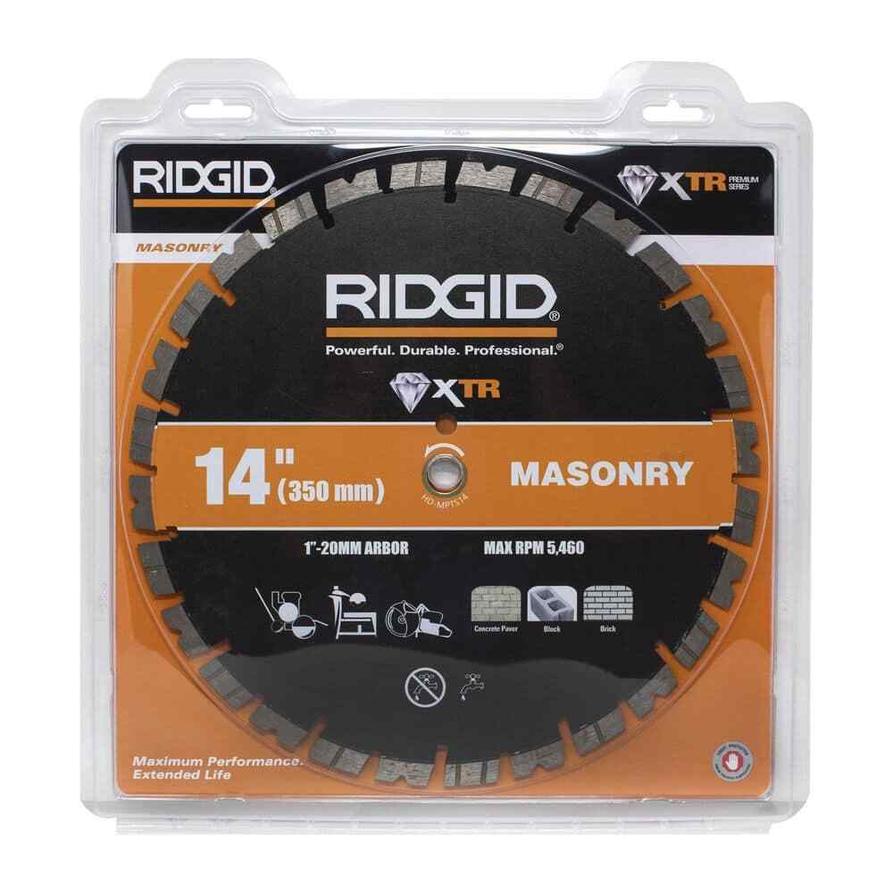 RIDGID 14 in. Masonry Diamond Blade