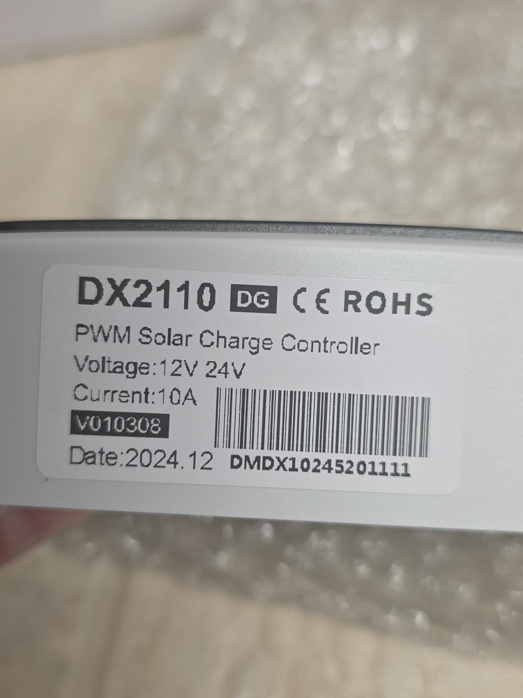 DEMUDA PWM-DX Solar Charge Controller 10Amp Dual USB