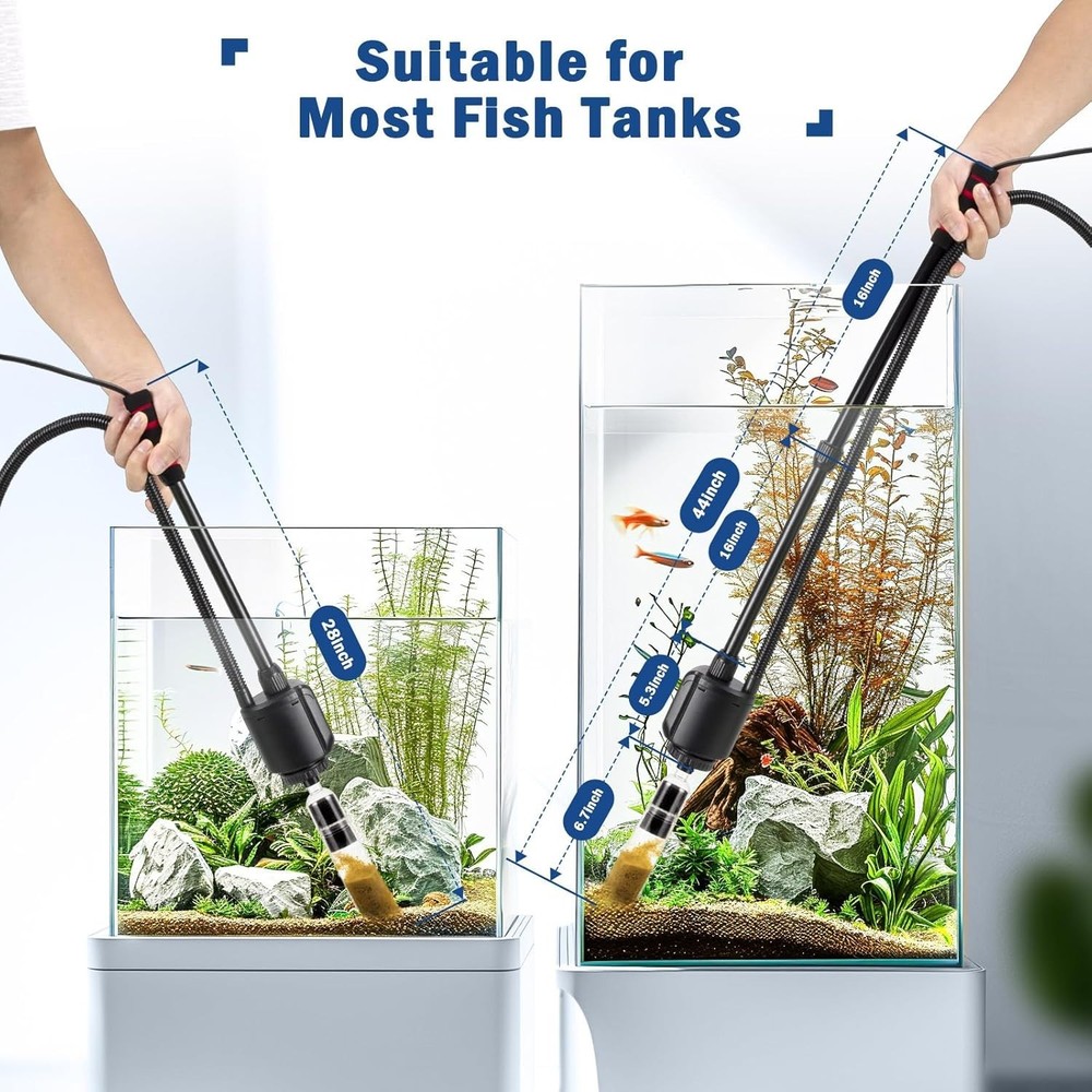 Multifunction Fish Tank Vacuum Water Changer