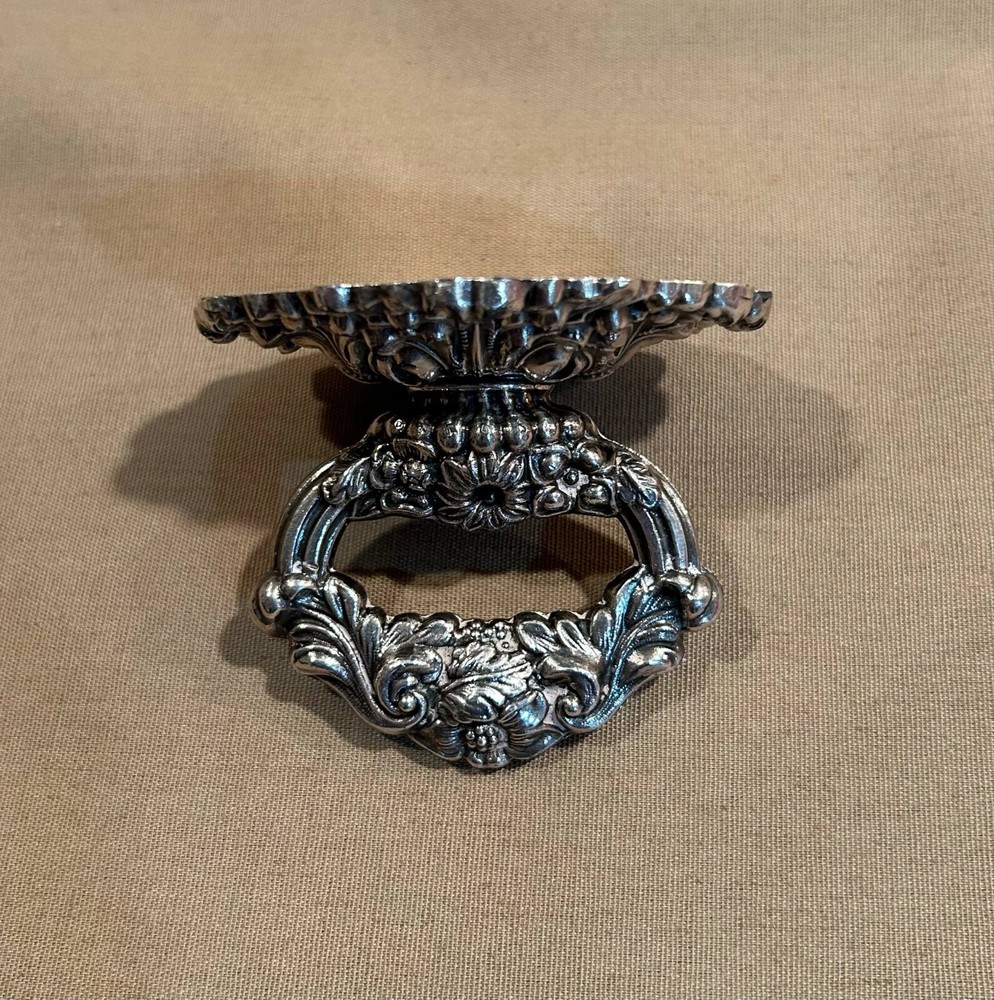 High Quality Antique Silver Serving Tureen Dish Removable Handle